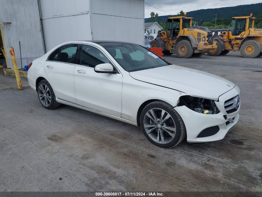 55SWF4KB3FU086167 2015 Mercedes-Benz C 300 4Matic/Luxury 4Matic/Sport 4Matic