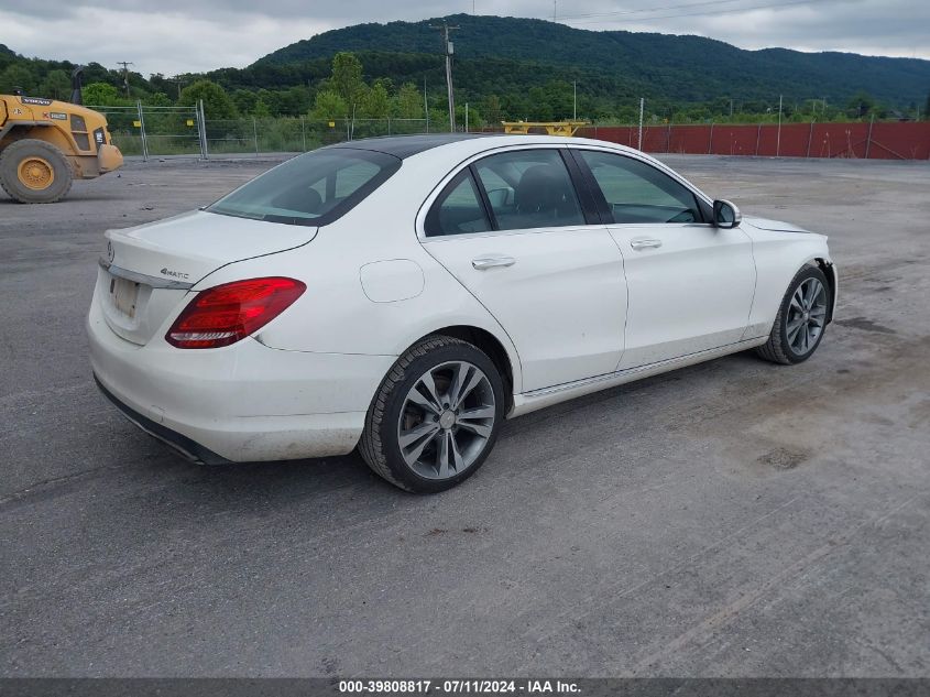 55SWF4KB3FU086167 2015 Mercedes-Benz C 300 4Matic/Luxury 4Matic/Sport 4Matic