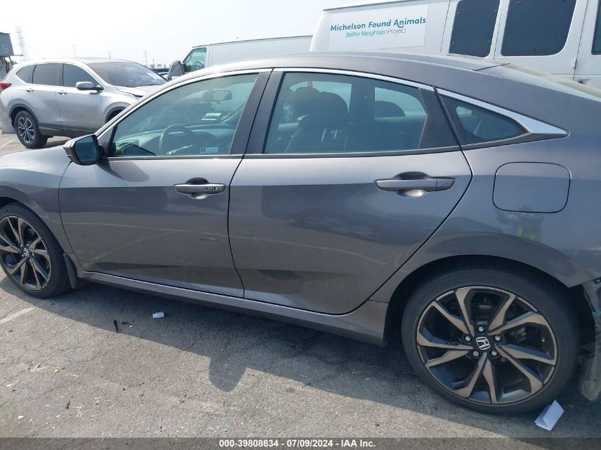 2019 Honda Civic Sport VIN: 2HGFC2F80KH561440 Lot: 39808834