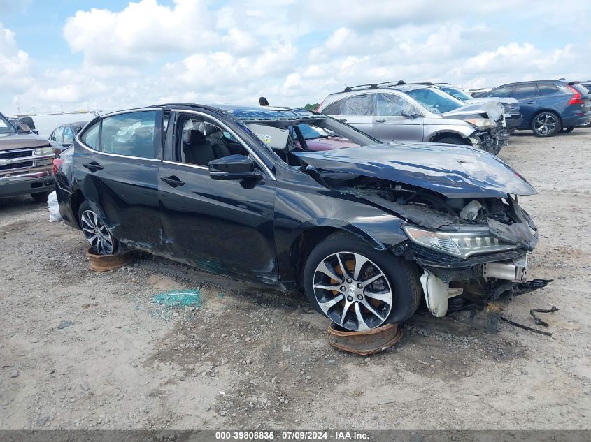 2015 Acura Tlx VIN: 19UUB1F39FA016074 Lot: 39808835