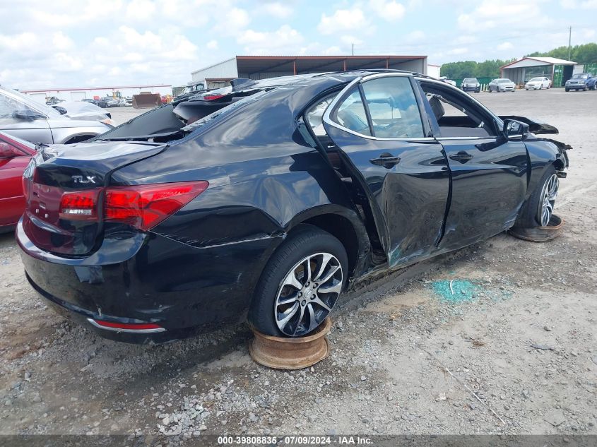 2015 Acura Tlx VIN: 19UUB1F39FA016074 Lot: 39808835