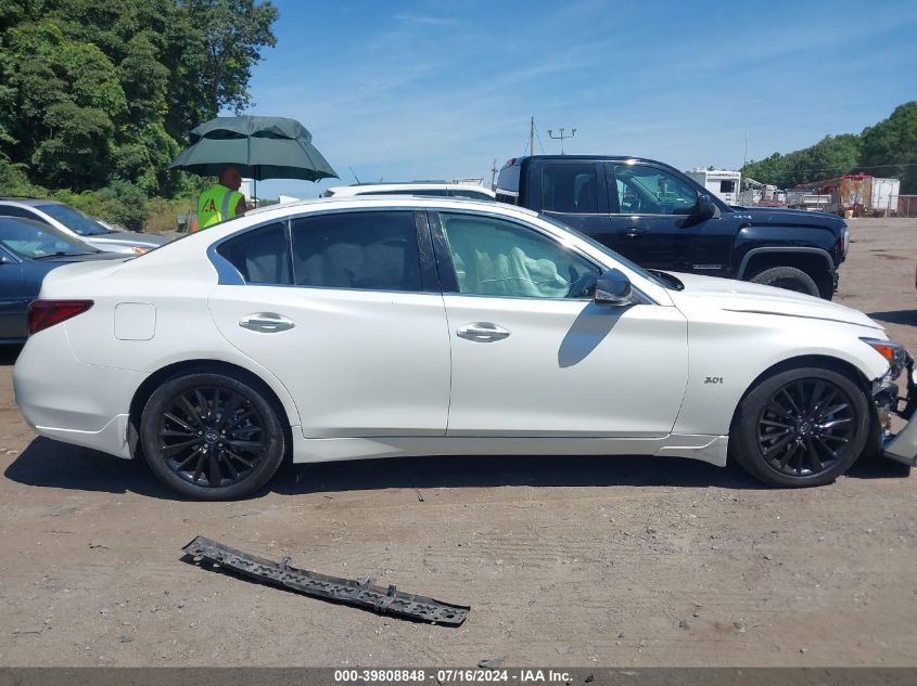 JN1EV7AR0JM445087 2018 Infiniti Q50 3.0T Luxe