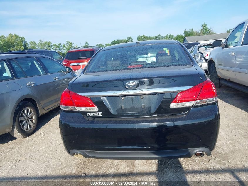 4T1BK3DB5BU393565 | 2011 TOYOTA AVALON