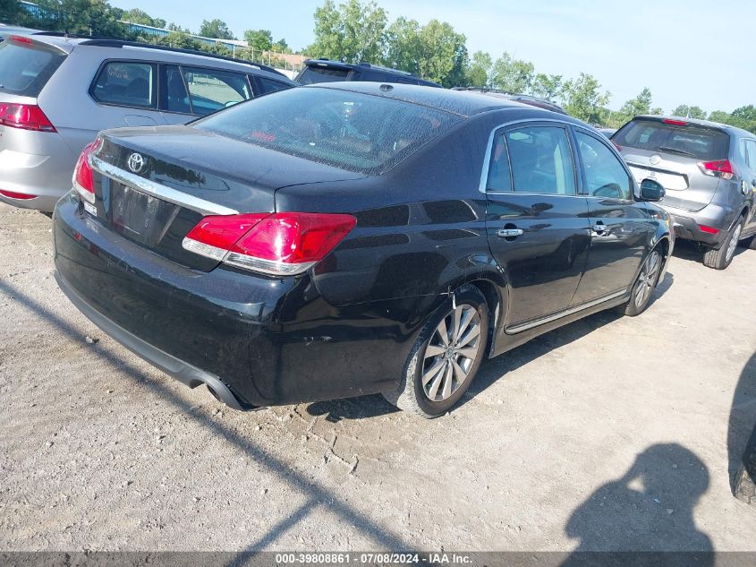 4T1BK3DB5BU393565 | 2011 TOYOTA AVALON