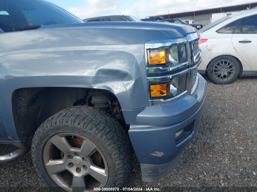 2015 Chevrolet Silverado 1500 Lt VIN: 1GCRCREC2FZ435693 Lot: 39808870