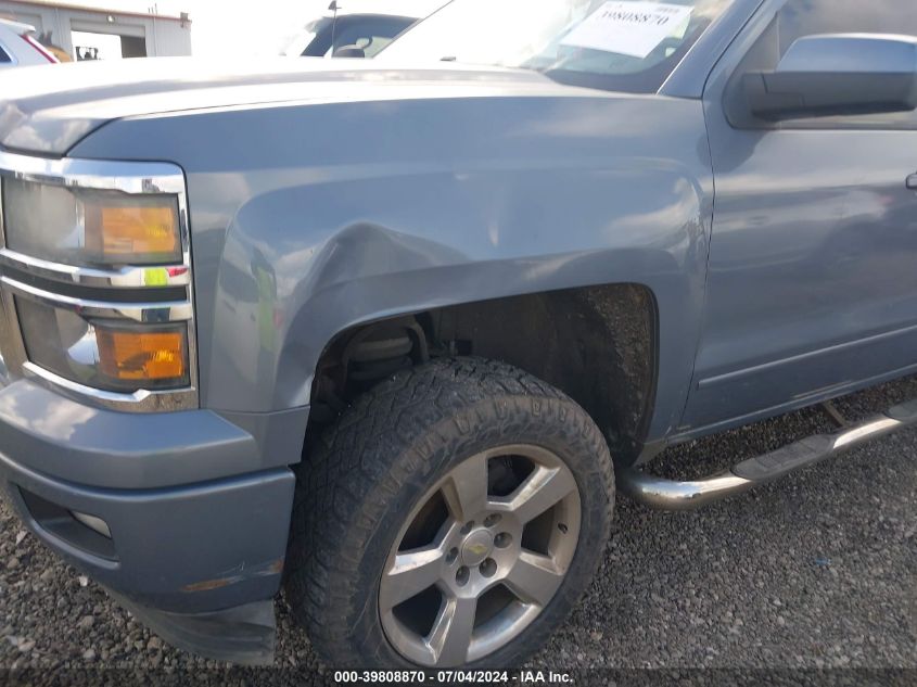 2015 Chevrolet Silverado 1500 Lt VIN: 1GCRCREC2FZ435693 Lot: 39808870