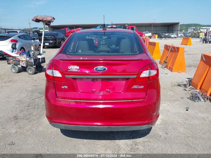 2012 Ford Fiesta Se VIN: 3FADP4BJ3CM180463 Lot: 39808874