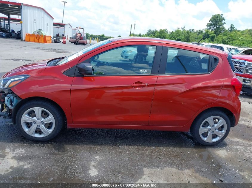 2021 Chevrolet Spark Fwd Ls Automatic VIN: KL8CB6SA0MC722503 Lot: 39808876