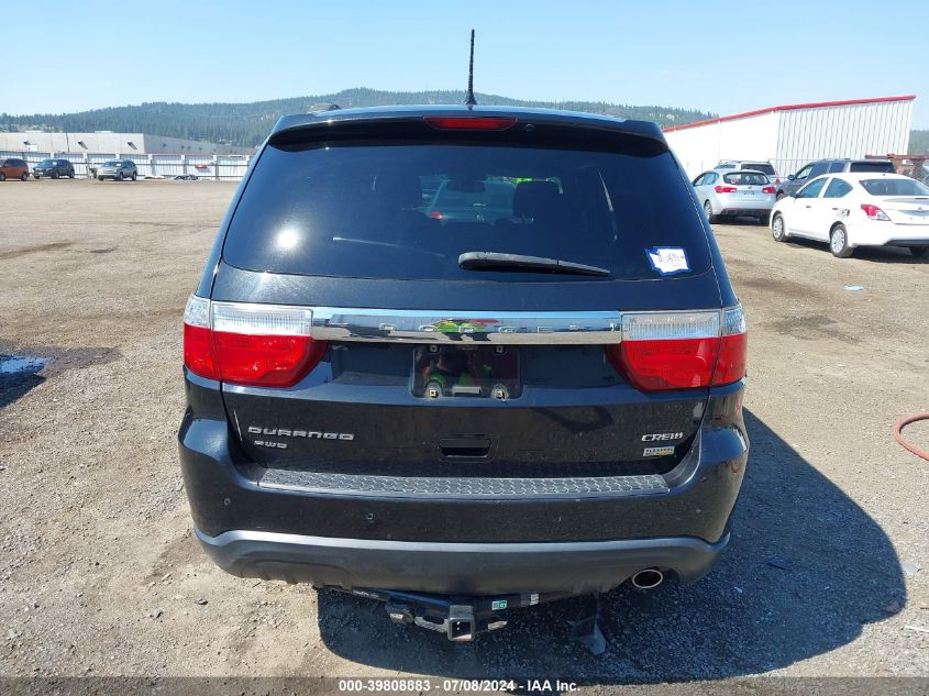 2012 Dodge Durango Crew VIN: 1C4RDJDG2CC118725 Lot: 39808883