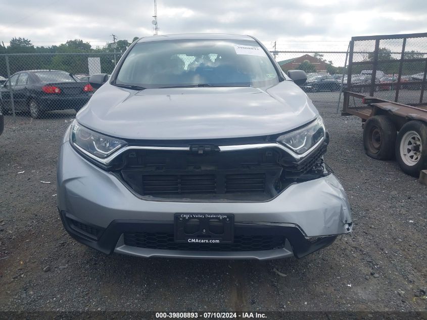 2019 Honda Cr-V Lx VIN: 2HKRW6H31KH207588 Lot: 39808893