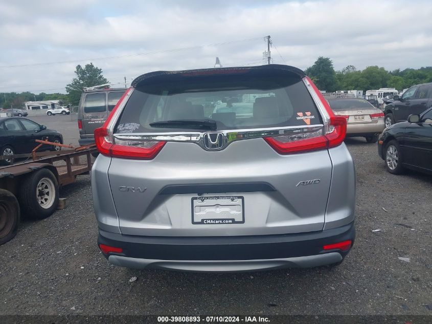 2019 Honda Cr-V Lx VIN: 2HKRW6H31KH207588 Lot: 39808893