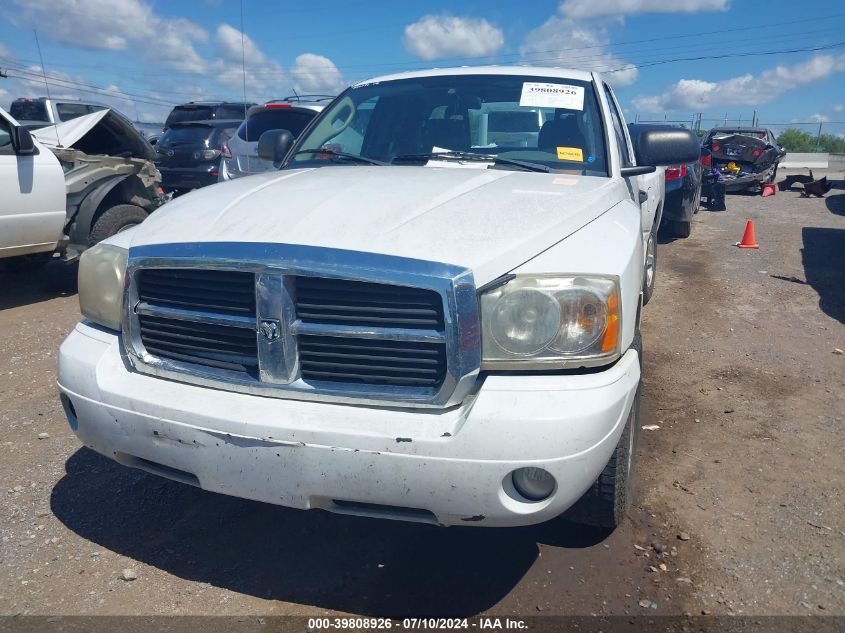 2006 Dodge Dakota Slt VIN: 1D7HW42N66S627239 Lot: 39808926