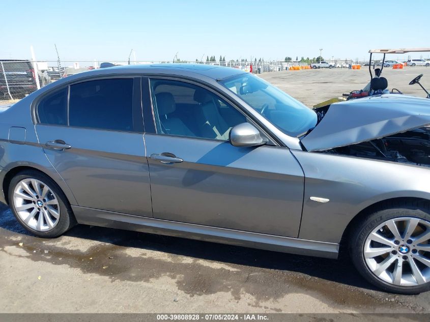 2011 BMW 328I VIN: WBAPH5G5XBNL80716 Lot: 39808928