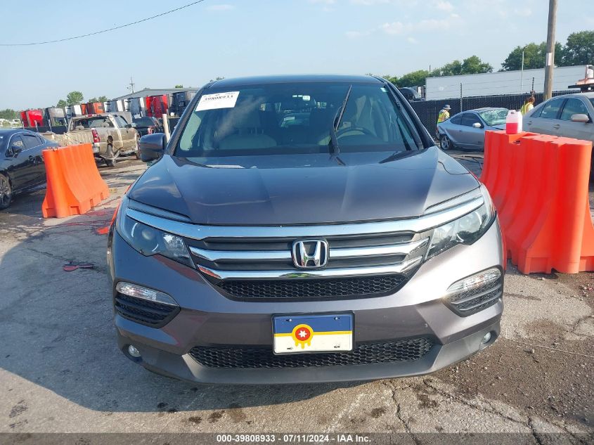 2017 Honda Pilot Ex VIN: 5FNYF6H33HB066574 Lot: 39808933