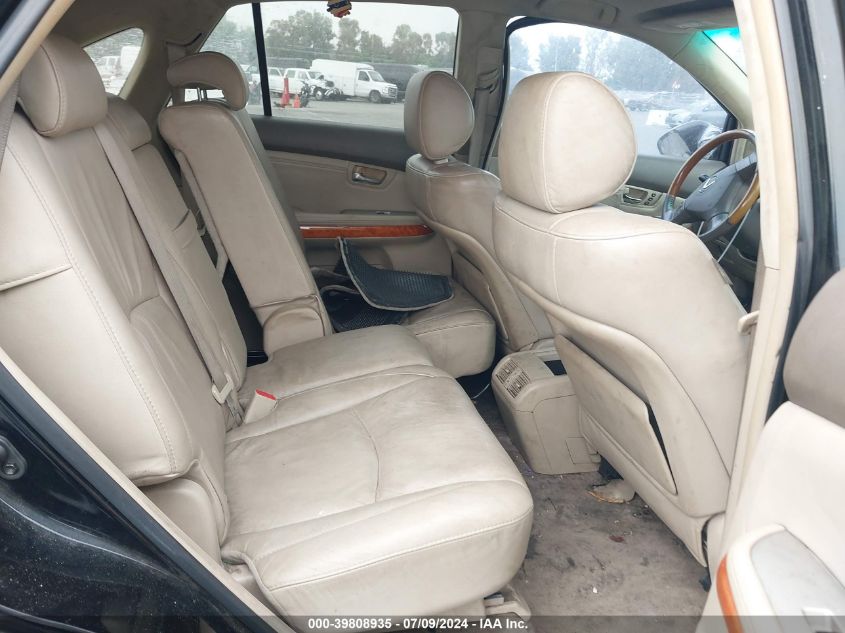 2007 Lexus Rx 350 VIN: 2T2GK31U07C018702 Lot: 39808935