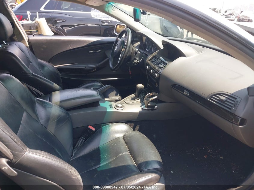 2005 BMW 6 Series 645Ci VIN: WBAEH73495B193697 Lot: 39808947