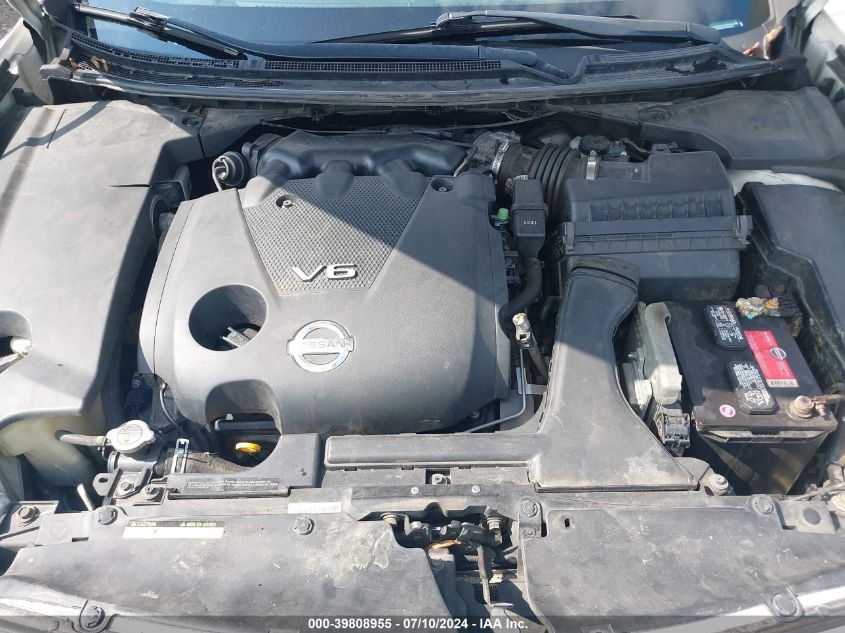 2011 Nissan Maxima 3.5 Sv VIN: 1N4AA5APXBC848341 Lot: 39808955