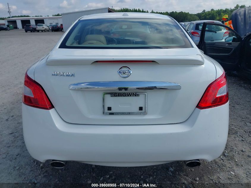 2011 Nissan Maxima 3.5 Sv VIN: 1N4AA5APXBC848341 Lot: 39808955