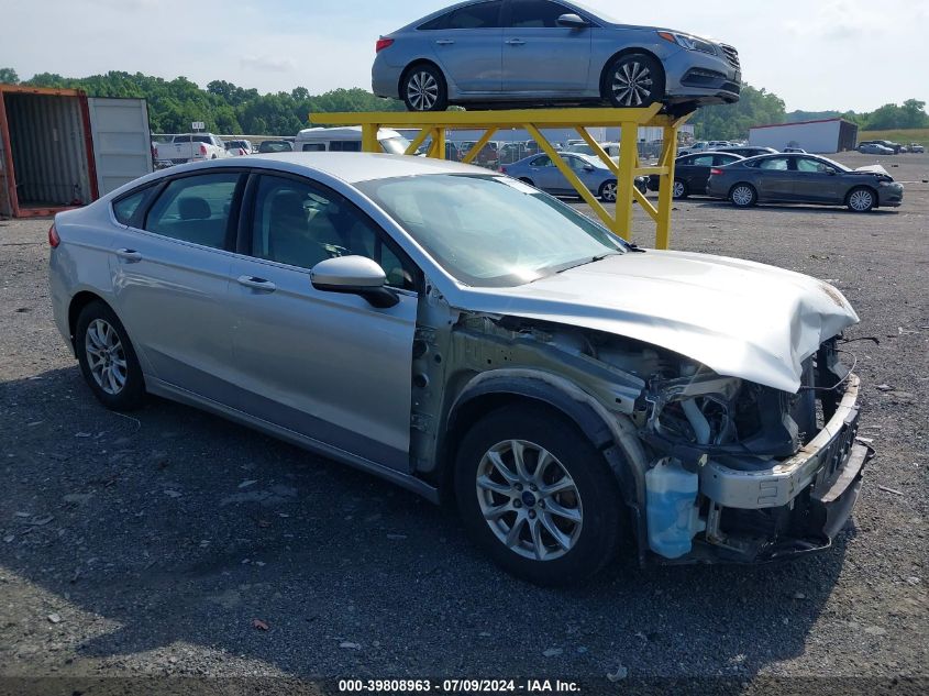 2017 Ford Fusion S VIN: 3FA6P0G72HR202011 Lot: 39808963