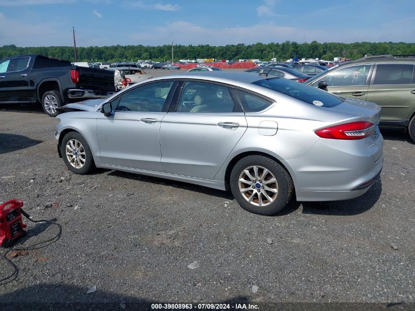 2017 Ford Fusion S VIN: 3FA6P0G72HR202011 Lot: 39808963