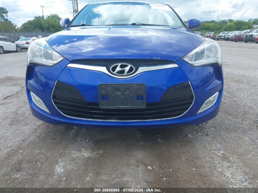 2012 Hyundai Veloster VIN: KMHTC6AD7CU025317 Lot: 39808965