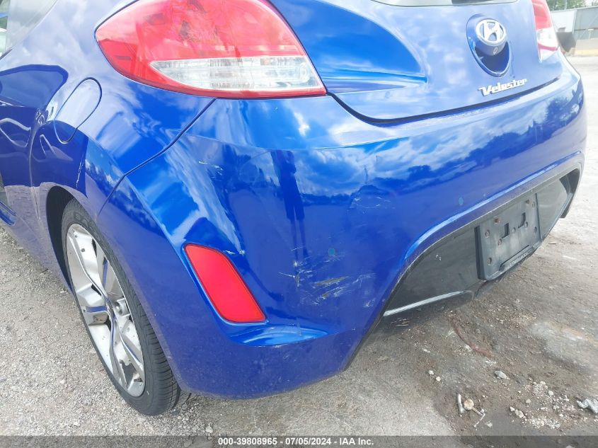 2012 Hyundai Veloster VIN: KMHTC6AD7CU025317 Lot: 39808965