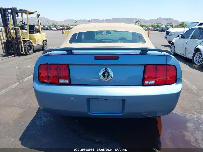 2006 Ford Mustang V6 VIN: 1ZVHT84N565221942 Lot: 39808985