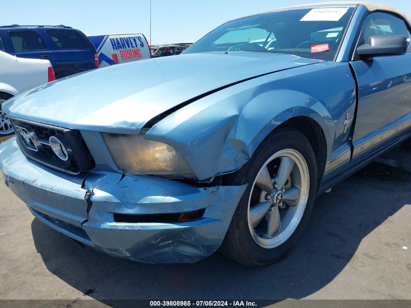 2006 Ford Mustang V6 VIN: 1ZVHT84N565221942 Lot: 39808985