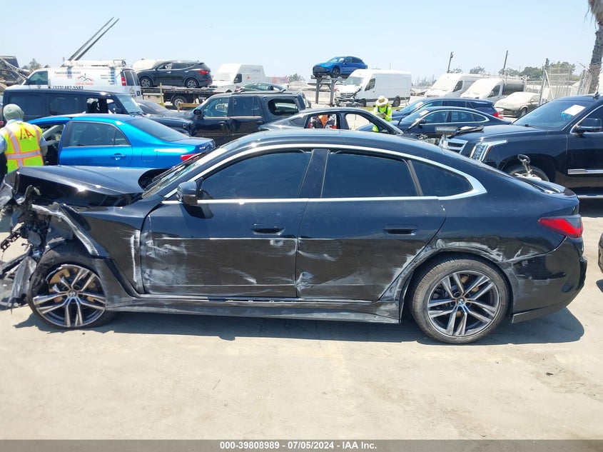 2022 BMW 430I GRAN COUPE - WBA63AV03NFM79239