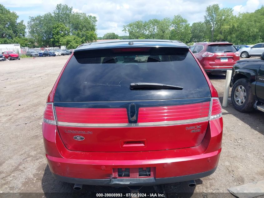 2008 Lincoln Mkx VIN: 2LMDU88C28BJ03241 Lot: 39808993