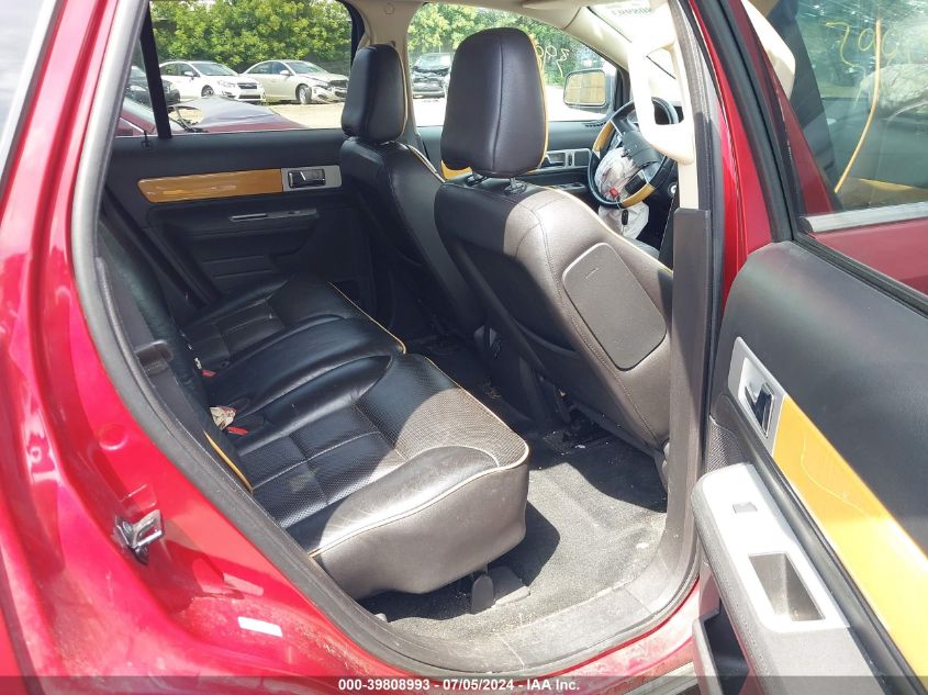 2008 Lincoln Mkx VIN: 2LMDU88C28BJ03241 Lot: 39808993