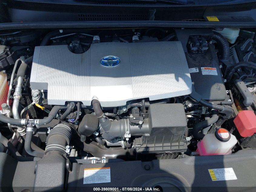 2016 Toyota Prius VIN: JTDKBRFU0G3511976 Lot: 39809001