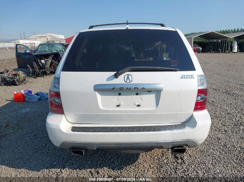 2006 Acura Mdx VIN: 2HNYD188X6H505288 Lot: 39809007