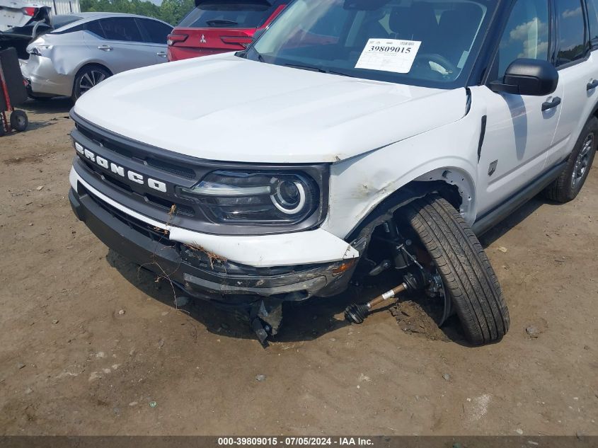 2023 Ford Bronco Sport Big Bend VIN: 3FMCR9B65PRE35658 Lot: 39809015