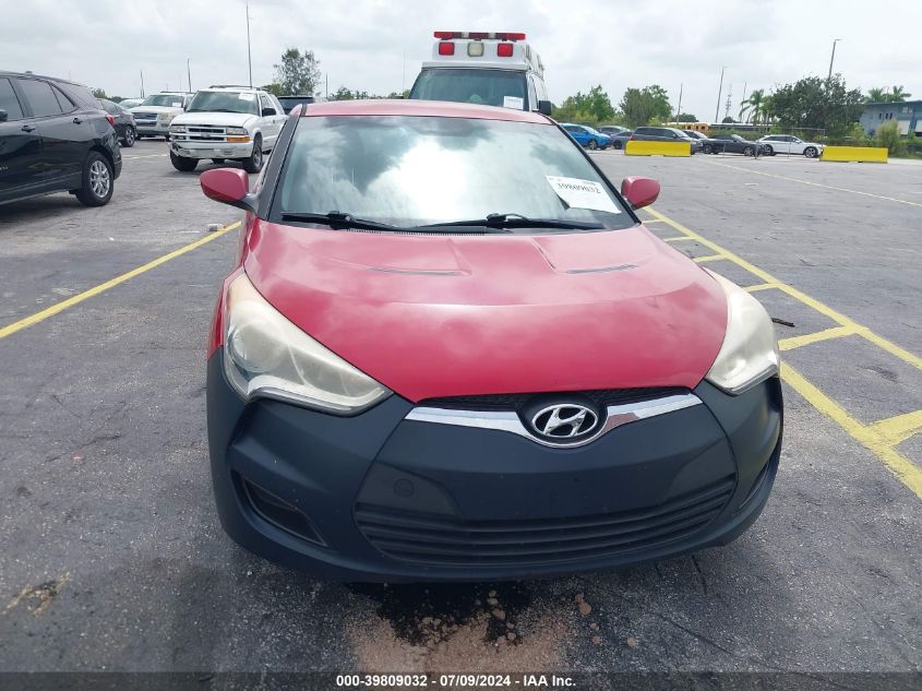 2014 Hyundai Veloster VIN: KMHTC6AD7EU208834 Lot: 39809032