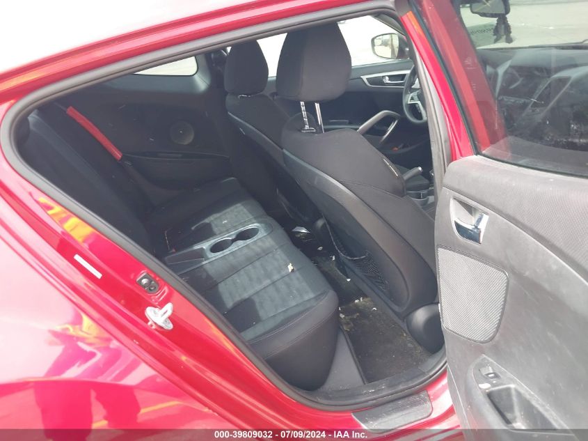 2014 Hyundai Veloster VIN: KMHTC6AD7EU208834 Lot: 39809032