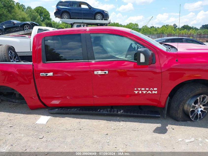 2021 Nissan Titan Sv 4X4 VIN: 1N6AA1EDXMN525415 Lot: 39809049