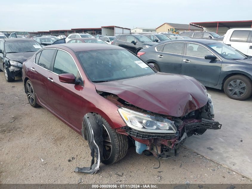 1HGCR2F5XHA175073 2017 HONDA ACCORD - Image 1