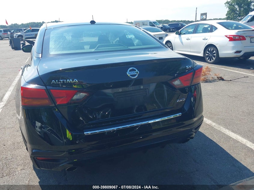 2022 Nissan Altima Sv VIN: 1N4BL4DW9NN345159 Lot: 39809067