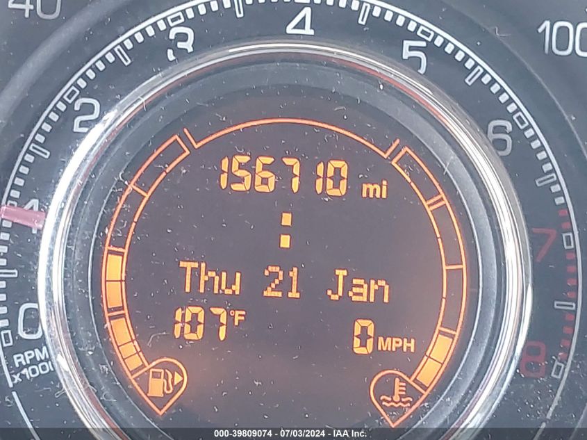 2012 Fiat 500 Sport VIN: 3C3CFFBR1CT182829 Lot: 39809074