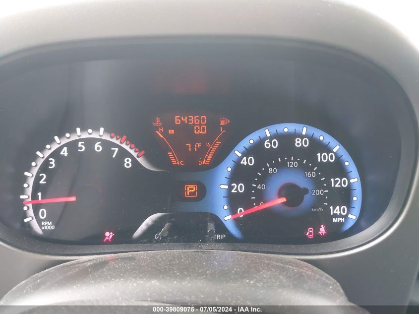 2009 Nissan Cube 1.8Sl VIN: JN8AZ28RX9T126195 Lot: 39809075