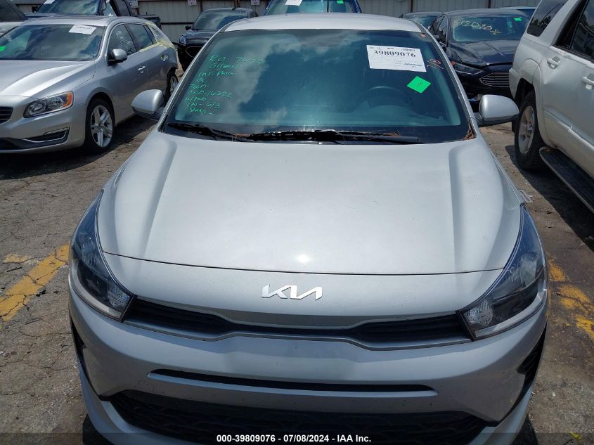 2023 Kia Rio 5-Door S VIN: 3KPA25ADXPE623527 Lot: 39809076