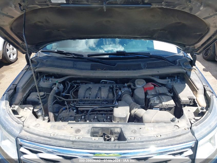 2019 Ford Explorer Xlt VIN: 1FM5K7D88KGB20899 Lot: 39809082