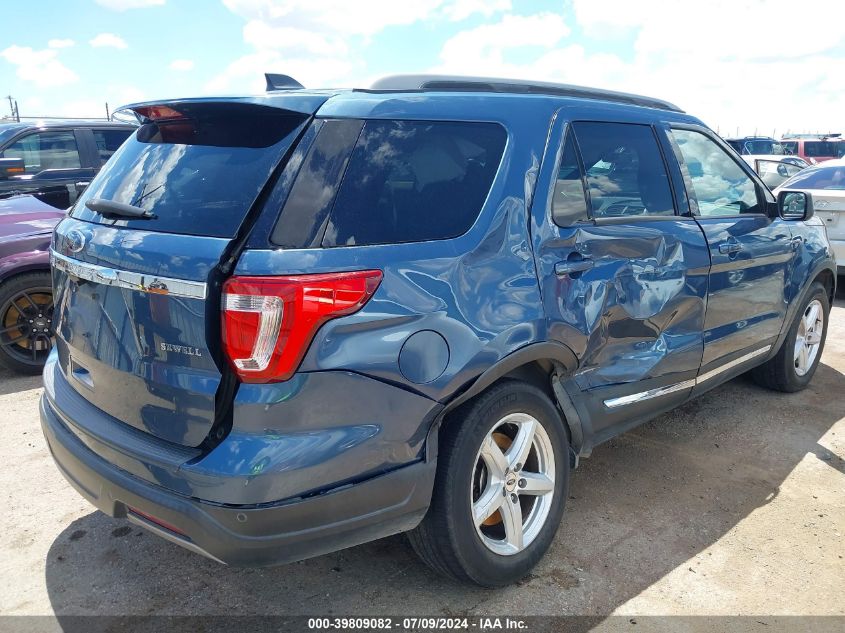 2019 Ford Explorer Xlt VIN: 1FM5K7D88KGB20899 Lot: 39809082