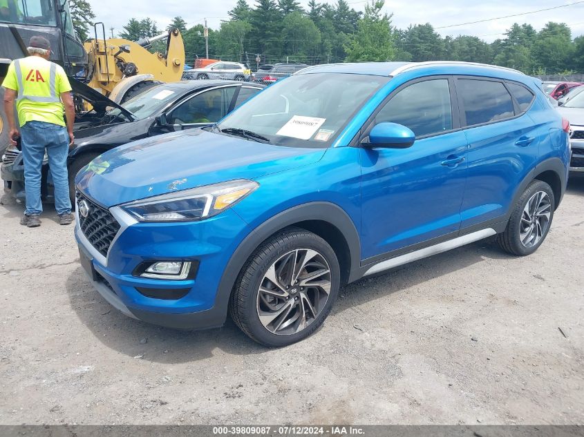 KM8J3CAL3KU891754 2019 Hyundai Tucson Sport