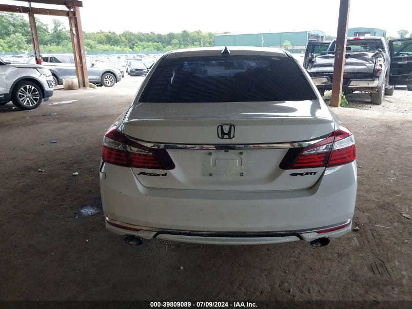 1HGCR2F50GA151718 2016 Honda Accord Sport