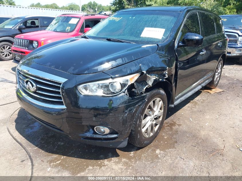 2013 Infiniti Jx35 VIN: 5N1AL0MM6DC313983 Lot: 39809111