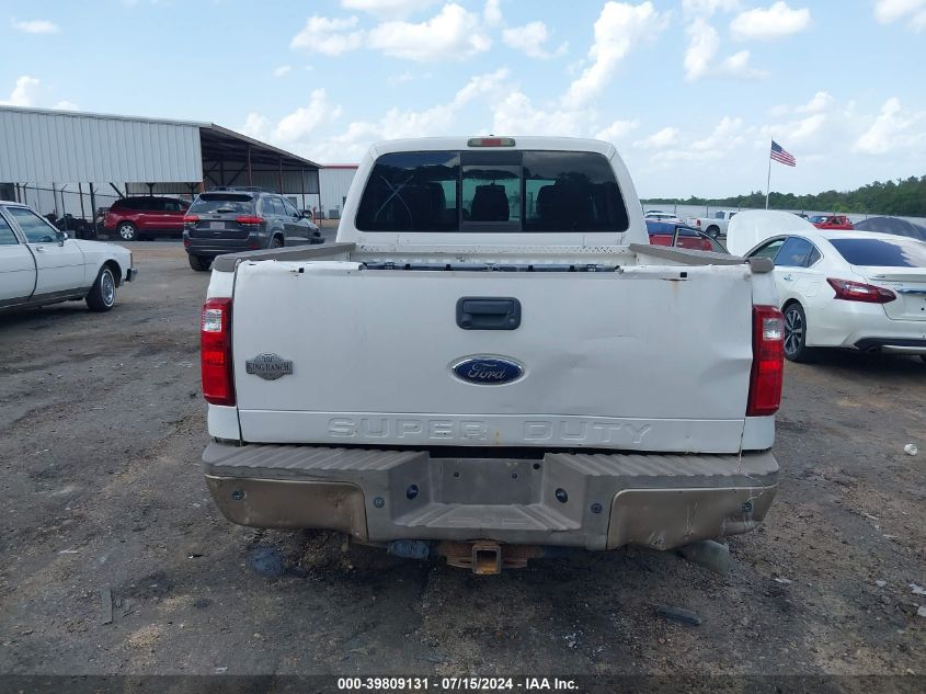 2011 Ford F-250 Lariat VIN: 1FT7W2BT6BEC10396 Lot: 39809131