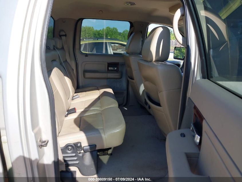 2006 Ford F-150 Lariat/Xlt VIN: 1FTPW12V16FB71633 Lot: 39809150