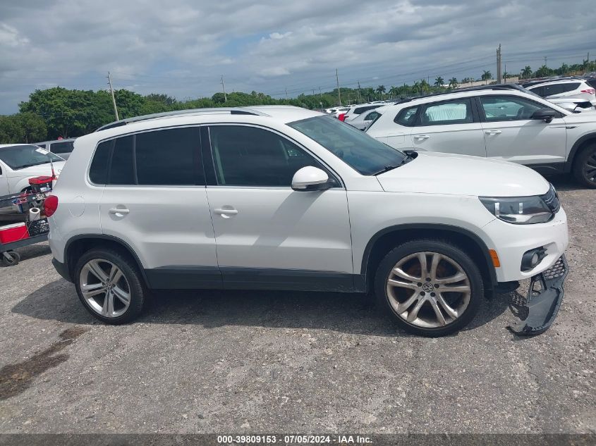 2013 VOLKSWAGEN TIGUAN SE - WVGBV7AX1DW537974